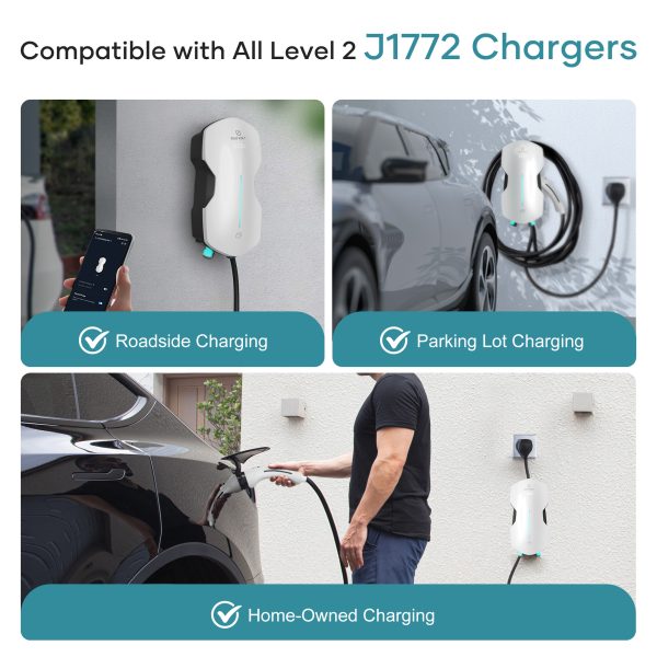 J1772 to Tesla Adapter | 80Amp 250V J1772 Adapter Compatible with Tesla NACS Vehicles - Image 4