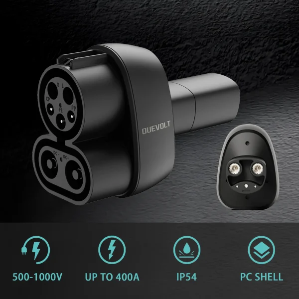 CCS1 to Tesla Adapter | MAX 250Kw 400A CCS1 Adapter Compatible with Tesla NACS Vehicles - Image 2