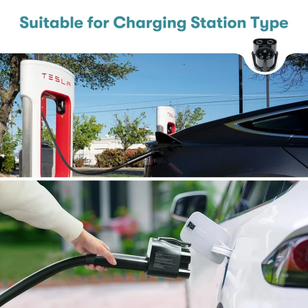 Tesla to CCS1 Adapter, NACS to CCS1 EV Charging Adapter, DC Fast Charging with Tesla Superchargers - Image 4