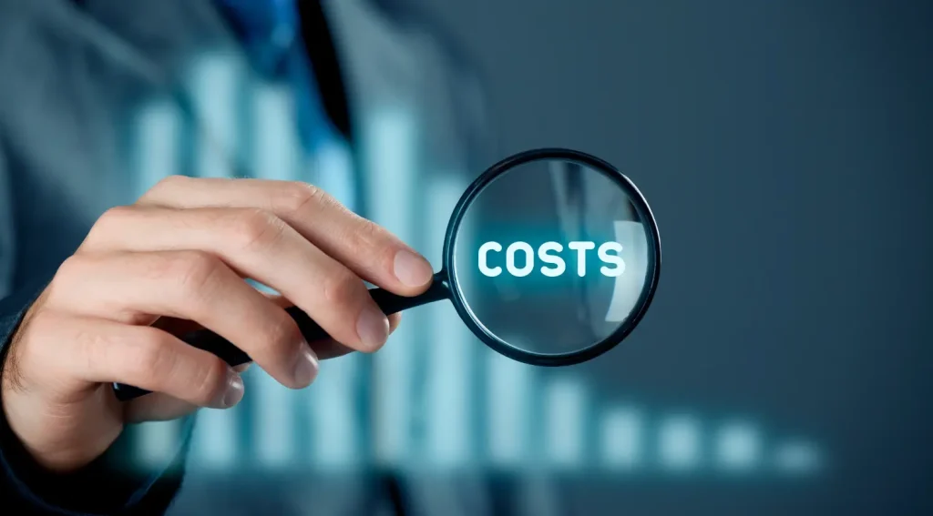 Businessperson reviewing EV charging installation costs and financial planning
