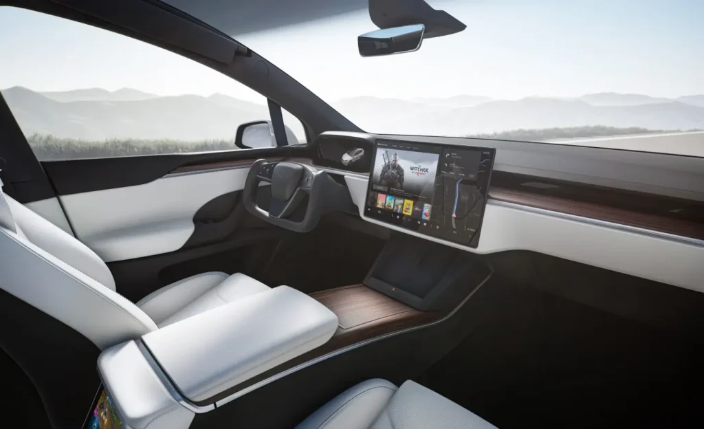 Tesla Model X interior