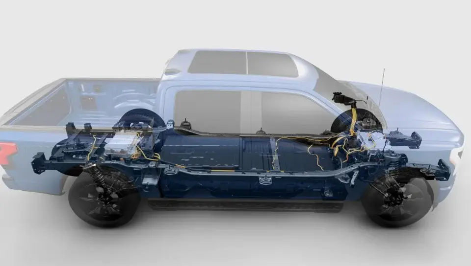 how long do electric car batteries last: F150 lighting Battery Layout