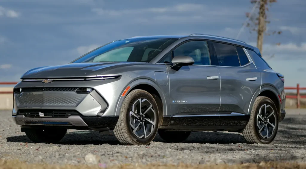Chevrolet Equinox EV electric SUV parked outdoors