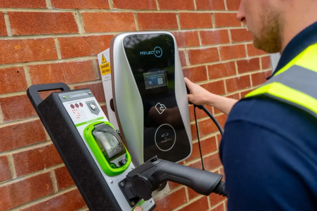 installing a smart home ev charger to lower ev charging cost