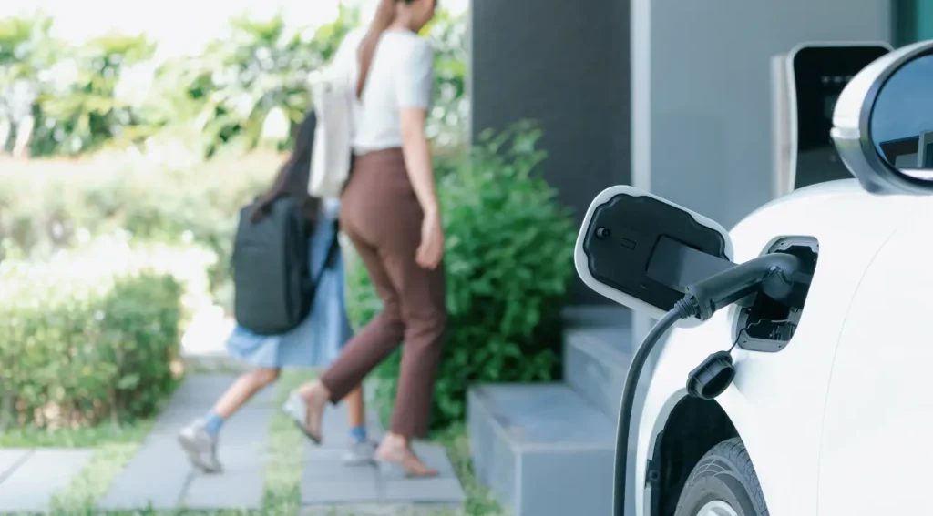 home ev charging setup helping drivers reduce ev charging cost