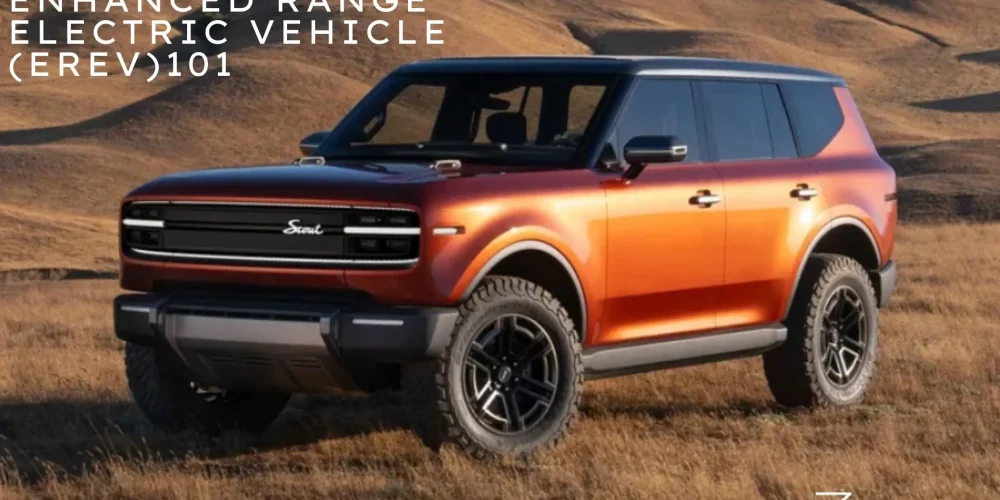 REEV (Range Extended Electric Vehicle) SUV example with extended driving range capability